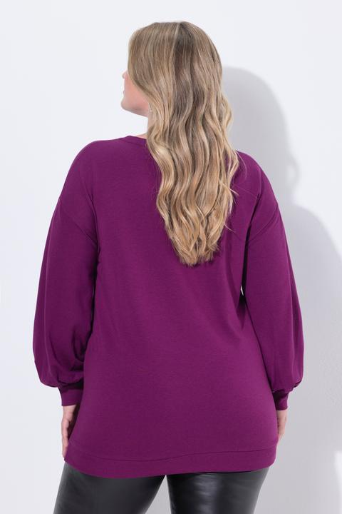 Produktbild Miamoda Sweatshirt, Herz-CutOut, Ballon-Langarm (50)