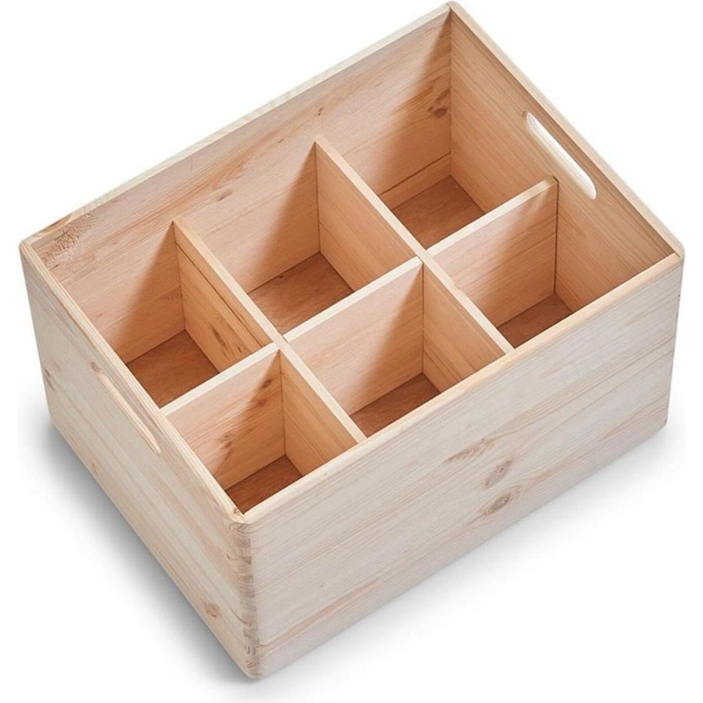 Zeller Present, Aufbewahrungsbox, Fächer-Einteilung (40 x 30 x 15 cm)