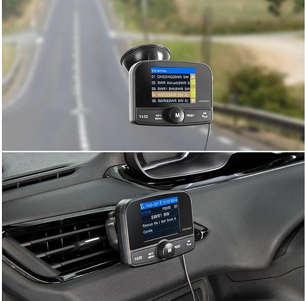 Produktbild Auvisio Kfz-DAB+/DAB-Empfänger