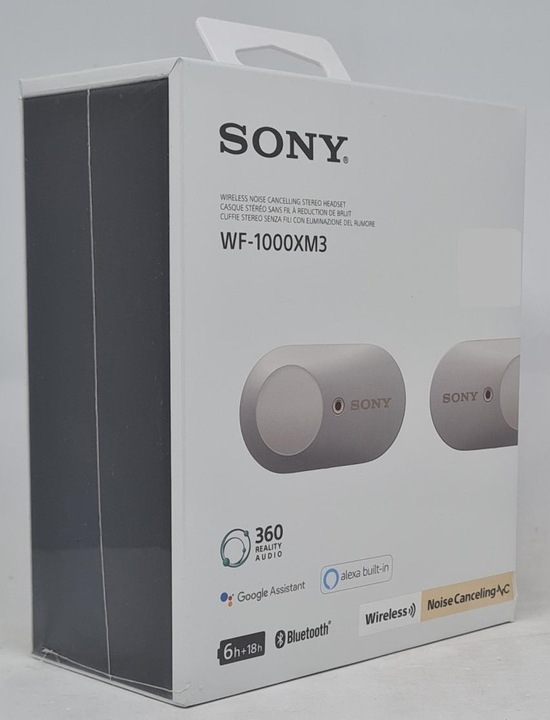 Image du produit Sony WF-1000XM3 (ANC, 6 h, Sans fil)