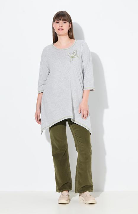 Immagine prodotto Ulla Popken Shirt, Stickerei, A-Linie, Rundhals, 3/4-Arm (42, 44)