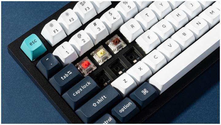Produktbild Keychron Q6 Max QMK/VIA Wireless Custom Mechanical Keyboard,Fully Assembled Knob,Carbon Black, Gate (Kabellos)