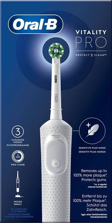 Produktbild Oral-B Vitality Pro D 103 White Hangable Box (Oszillierende Zahnbürste)