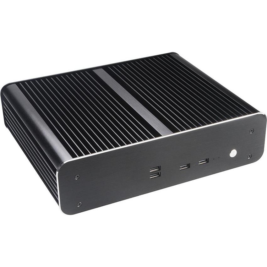 Akasa Euler TX Plus Thin Mini-ITX Gehäuse, OEM - schwarz (Thin Mini ITX), PC Gehäuse, Schwarz
