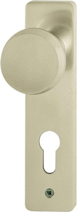Produktbild Hoppe Knopfkurzschild 58/202K Aluminium F2 Entfernung 72 mm PZ (Türgriff)