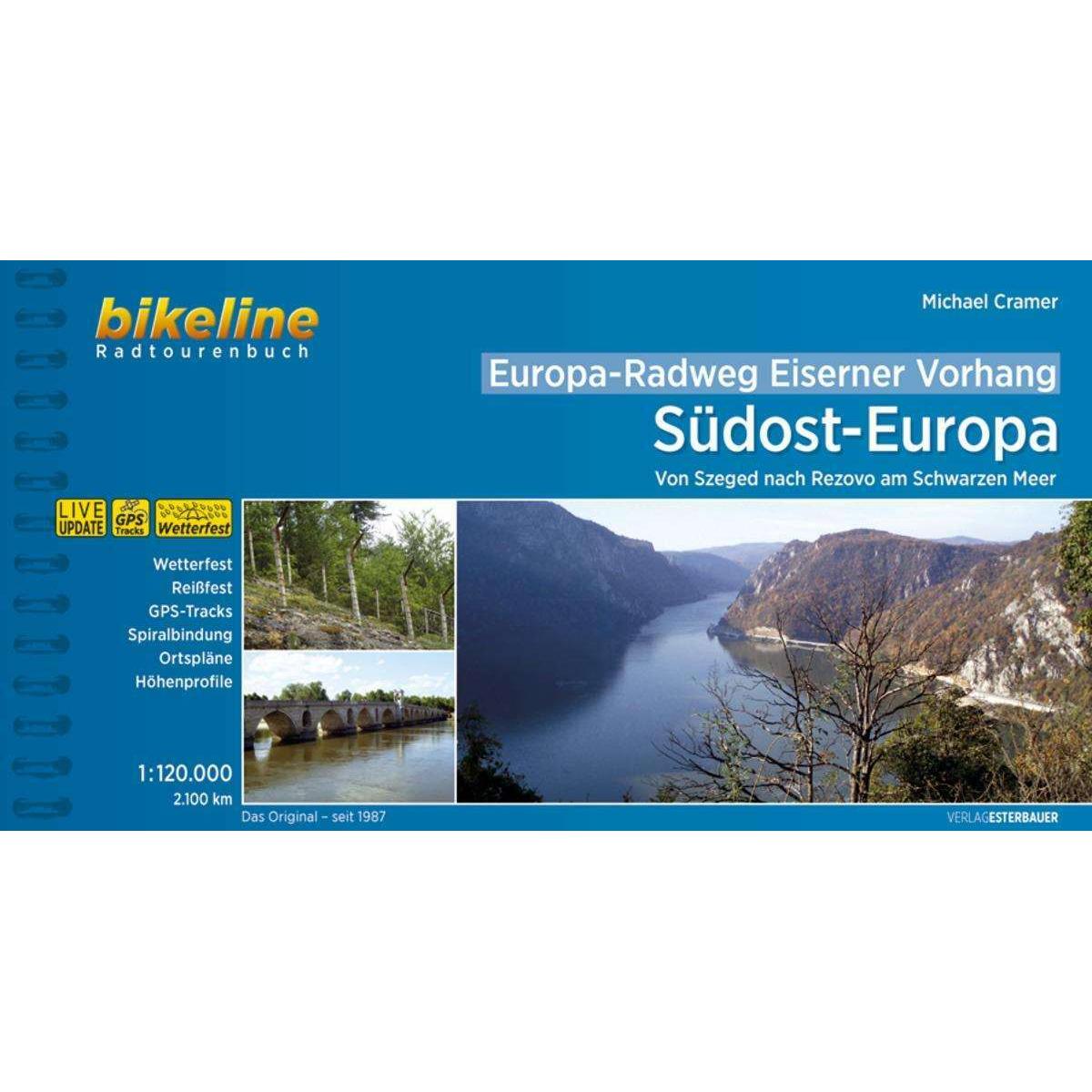 Europa-Radweg Eiserner Vorhang / Europa-Radweg Eiserner Vorhang 5 Südost-Europa, Ratgeber von Esterbauer Verlag