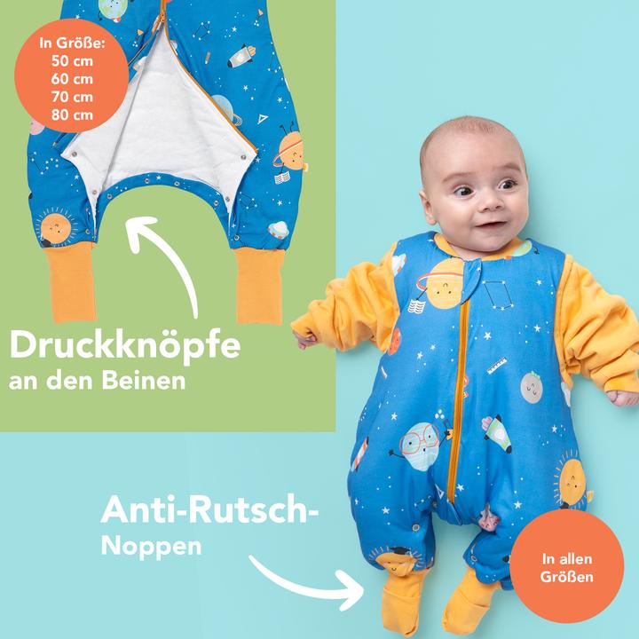 Image du produit Schlummersack Gigoteuse à pieds - 2.5 TOG toutes saisons (110 cm, 2.5 TOG, Toute l'année)