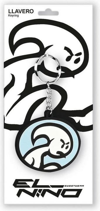 Actual product image El Niño Key ring Life is fun Colourful