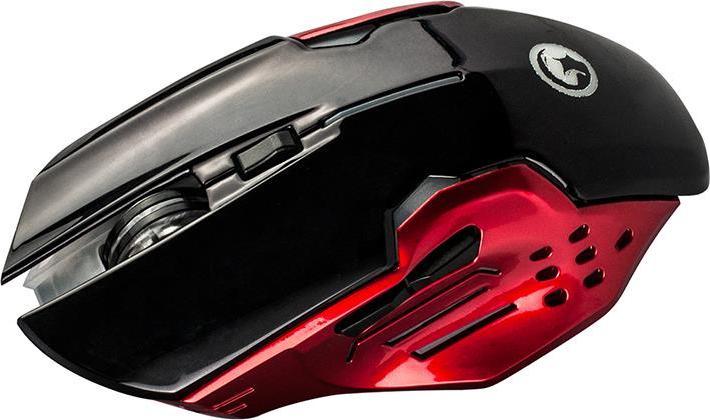Immagine prodotto Marvo M416 - Optische Gaming-Maus 2400 DPI (schwarz/rot) (Cablato)