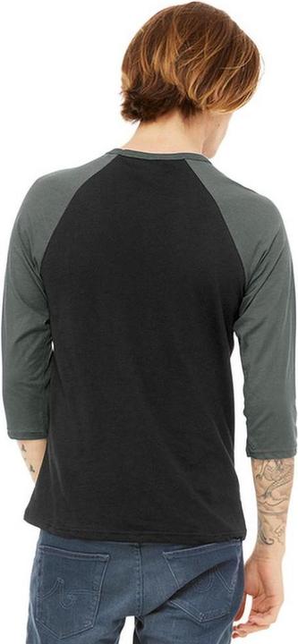 Produktbild Bella Canvas Canvas Baseball TShirt 34Ärmel (S)