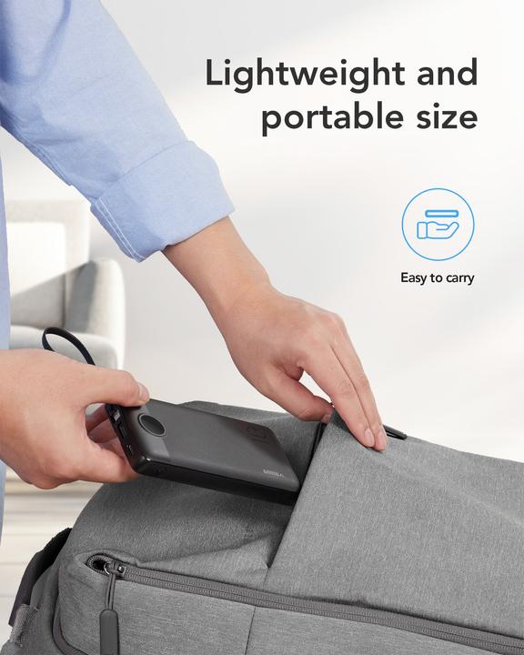 Immagine prodotto Veger C20 Powerbank con cavo - 20'000mAh (20000 mAh, 10 W, 77 Wh)