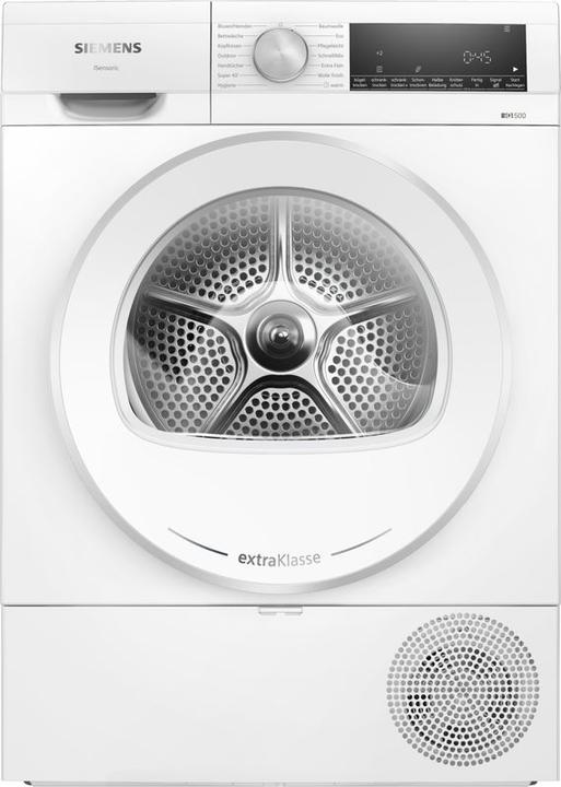 Siemens iQ500, Wärmepumpen-Trockner, 9 kg, Weiss, WQ33G2D176, ID WQ33G2D176 (9 kg, Links)