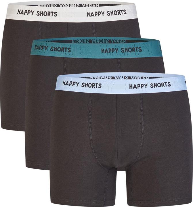 Blau, Dunkelgrün, Grau, Schwarz