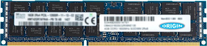 Produktbild Origin Storage Origin Memory 16GB DDR3 1600MHz RDIMM LV (1 x 16GB, 1600 MHz, DDR3-RAM, DIMM)