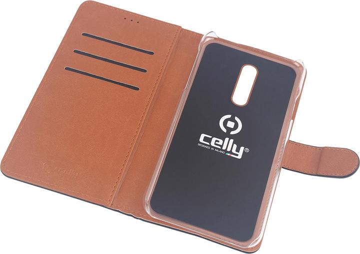 Immagine prodotto Celly Wally custodia per cellulare 16,5 cm (6.5') Custodia a libro Nero, Marrone (Apple iPhone 11 Pro Max)