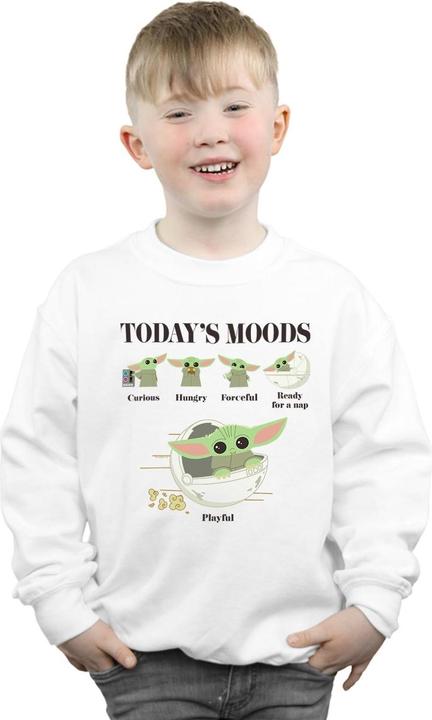 Immagine prodotto Star Wars The Mandalorian The Child Moods Felpa Ragazzi (152, 158)