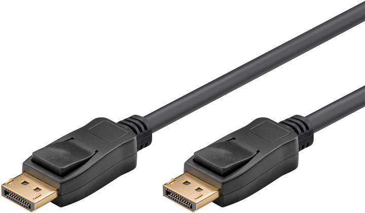 Image du produit Goobay Clicktronic Series 1.4 Câble de connexion DisplayPort 1.4, 2 m, noir (2 m)