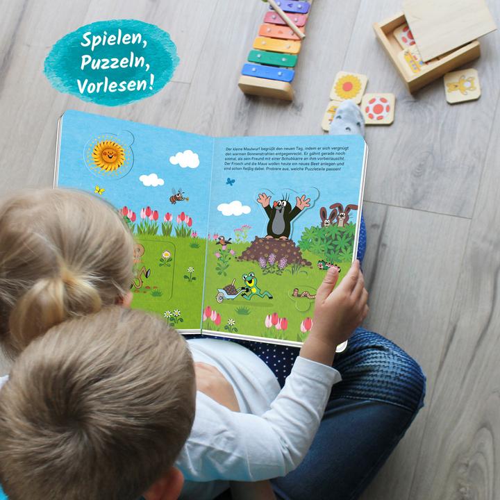 Actual product image Puzzle book Playbook Mole (German)