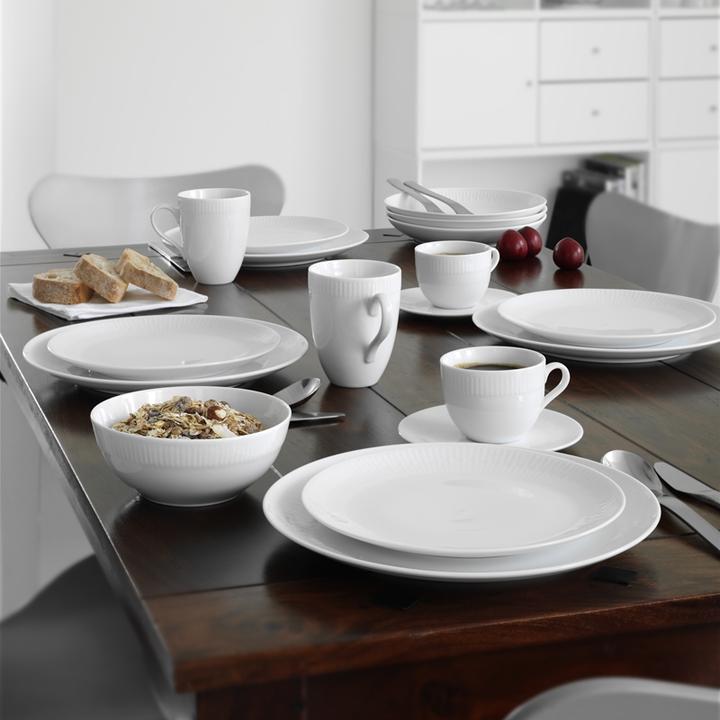 Actual product image Aida Tableware set 40 pcs "Tableware relief" (8 persons) (8 pcs.)