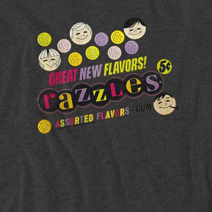 Produktbild Double Bubble Razzles Retro Box TShirt meliert (M)