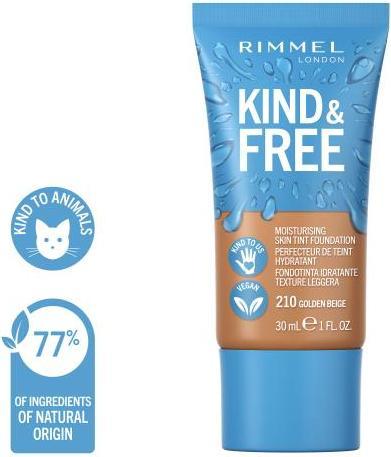 Produktbild Rimmel London Kind & Free Moisturising Skin Tint Foundation (201 Golden Beige)