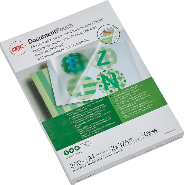 GBC DOCUMENT POUCH - Heisslaminier-Folientaschen