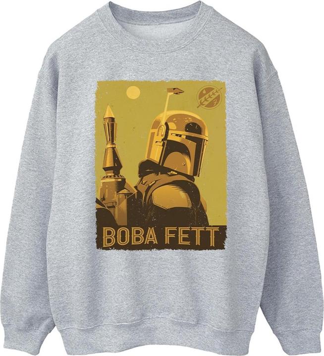 Immagine prodotto Star Wars The Book Of Boba Fett Planetary Stare Felpa Uomo (3XL)