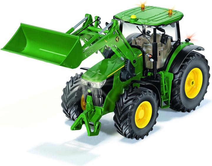 Produktbild Siku John Deere 7310R mit Frontlader und Bluetooth App Steuerung