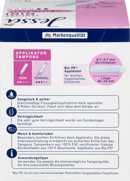 Immagine prodotto dm Jessa Applicatore di Tamponi Mini (16 x, Mini)