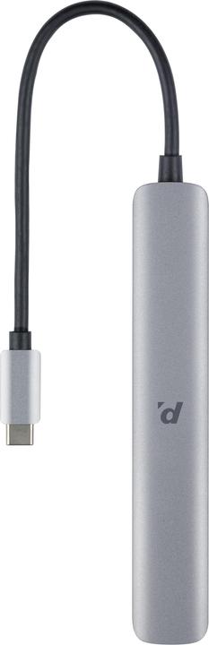 Digitec USB-C-6-Port Hub (USB-C, 6 Ports)