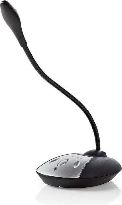 Produktbild Nedis Microphone for use with: Desktop/Notebook Wired USB-A Male On/Off Switch Headphone Output