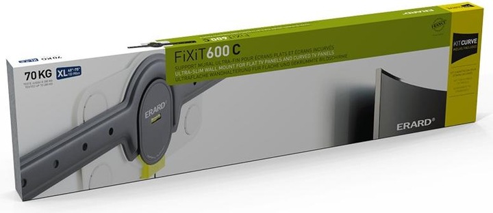 Image du produit Erard FIXIT 600 C (Mur, 75", 70 kg)