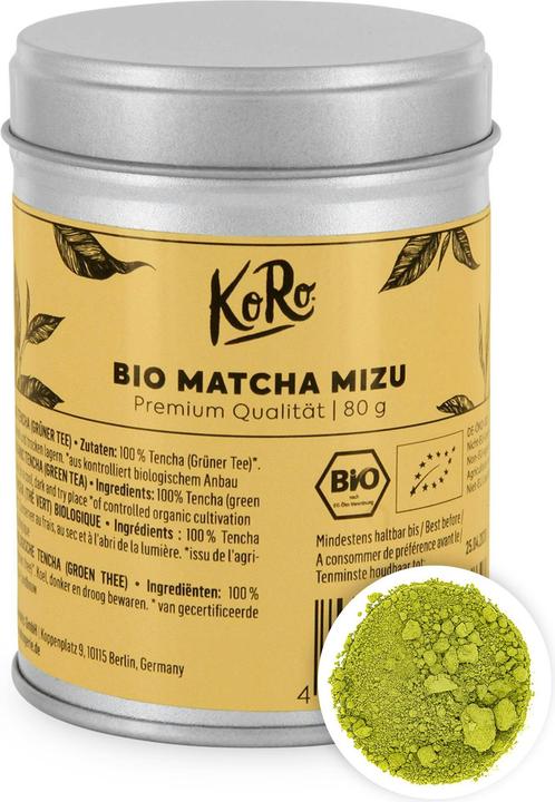 Produktbild KoRo Bio gemahlener Tencha (80 g)