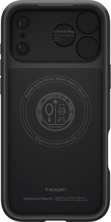 Produktbild Spigen - Optik Armor MagSafe - iPhone 17 Pro - Black (Apple iPhone 17 Pro)