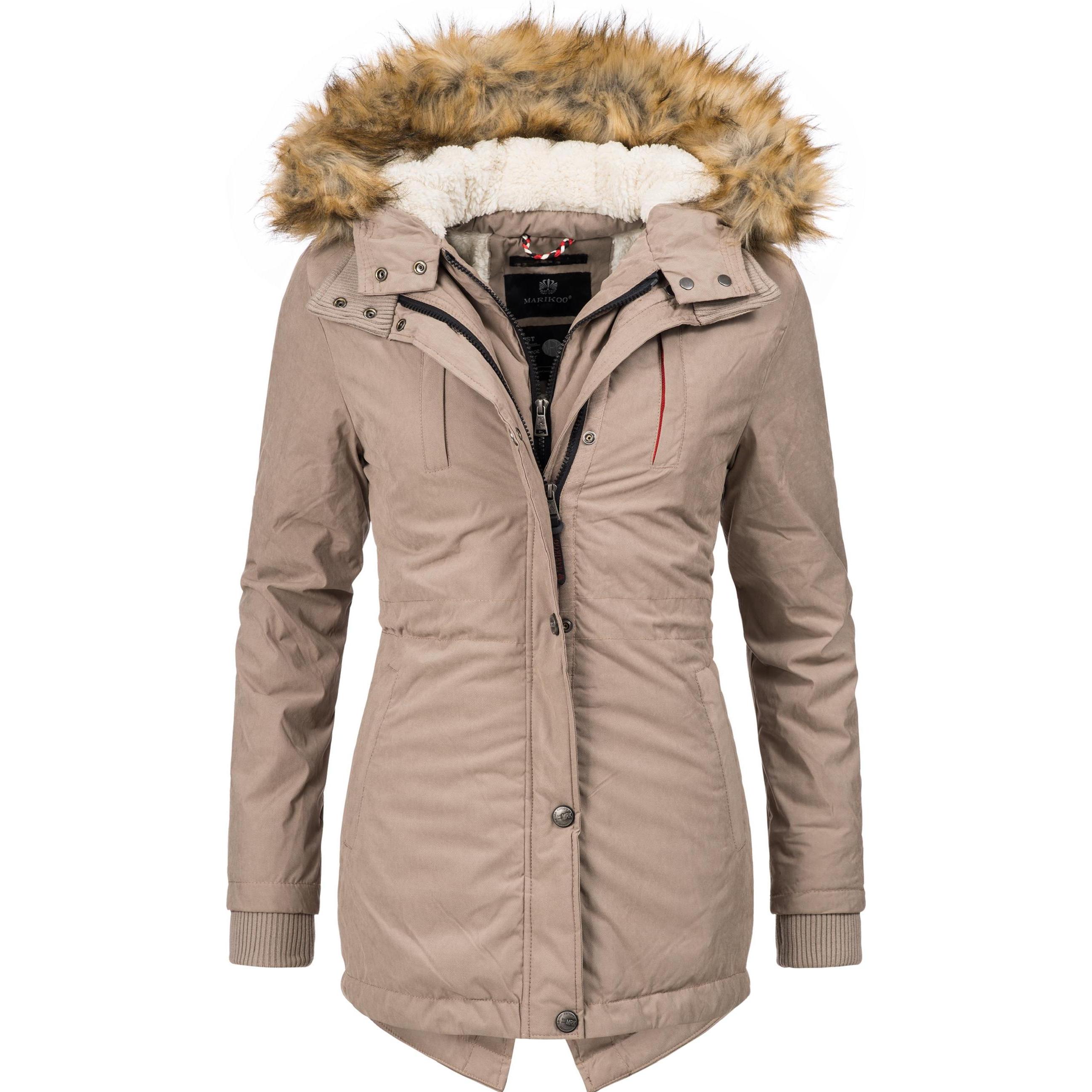 Marikoo, Damen, Jacke, Akira (XXL), Braun, XXL