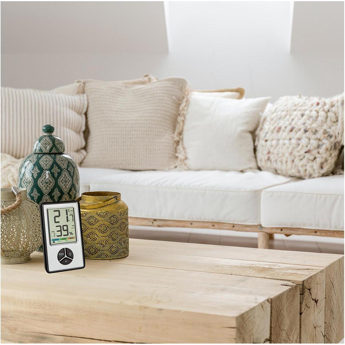 Thumbnail - TFA Thermo-Hygrometer, Thermometer + Hygrometer, Weiss