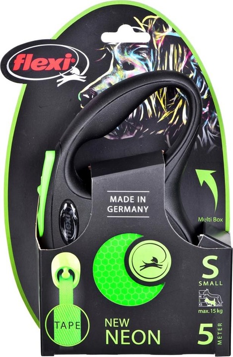 Produktbild Flexi New Neon (S, Hund, Allgemein, Spazieren)