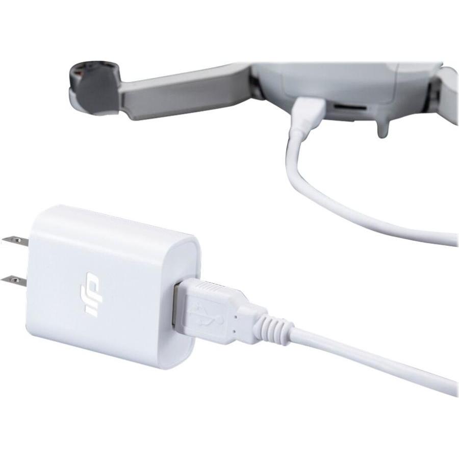 DJI Mavic Mini - Caricatore USB 18W (EU) (Parte 13) (DJI Mavic Mini), Accessori per droni, Bianco