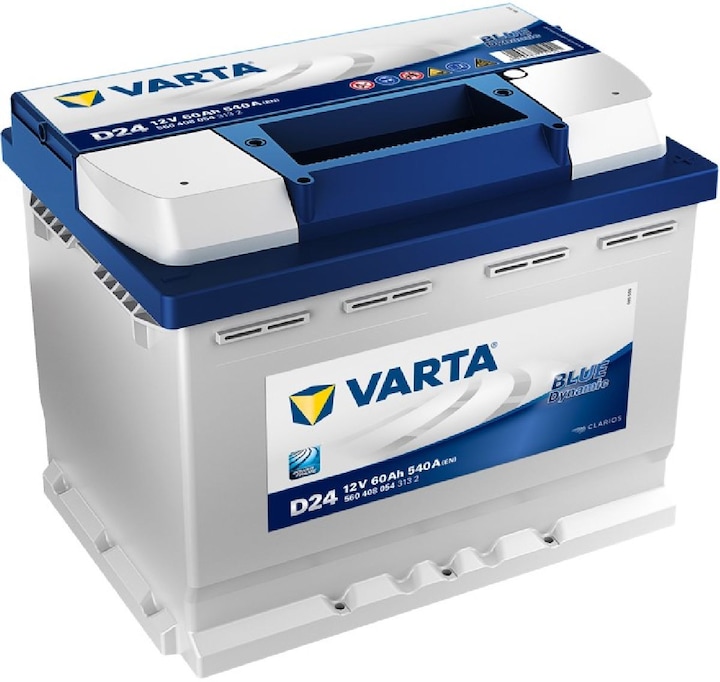 Actual product image Varta Blue Dynamic D24 (12 V, 60 Ah, 540 A)