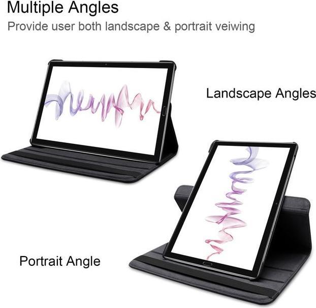 Image du produit MU Classic Couverture en cuir rotative (MediaPad M6 10.8)