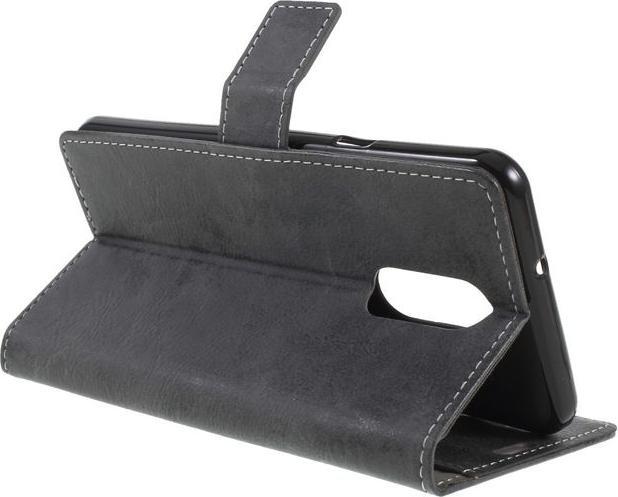 Produktbild MU Style Vintage Leder Bookcover Series (LG Q Stylus, LG Stylo 4)