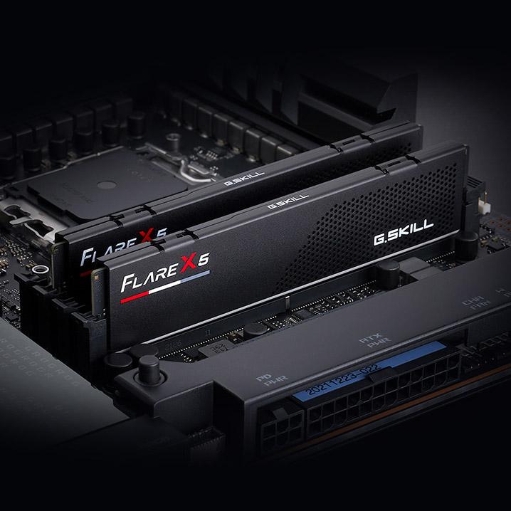 Productafbeelding G.Skill DDR5 PC 5600 CL36 KIT 32-GX2-FX5 MT/s (2 x 16GB, 5600 MHz, DDR5 RAM, DIMM 288 pin)