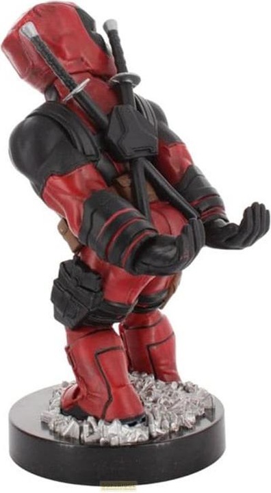 Immagine prodotto Exquisite Gaming Marvel Cable Guys Supporto di ricarica Symbiote Deadpool 3 Bringing Up The Rear 22 cm (PS5)