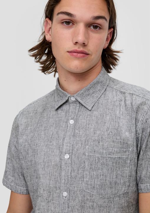 Immagine prodotto s.Oliver Hemd Slim: Hemd aus Leinenmix (M)
