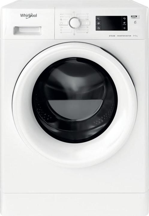 Actual product image Whirlpool FWDG 861483E WV EU N Washer Dryer Freestanding Front Loader D (6 kg, Left)