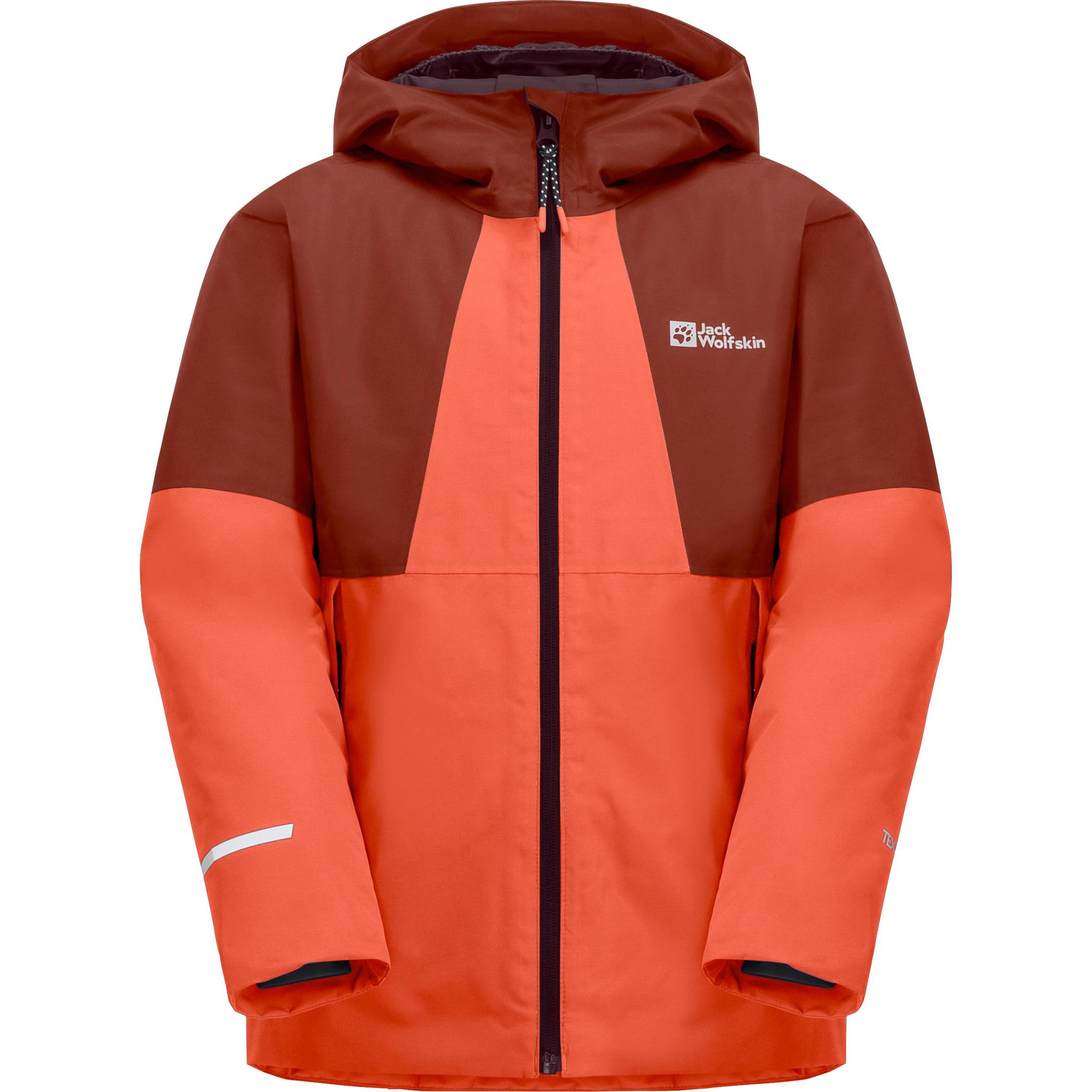 Jack Wolfskin, Unisex, Jacke, Kid's Actamic 2L Insulation Jacket (176), Orange, 176