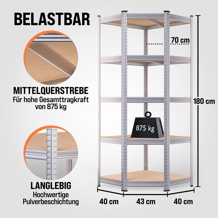 Image du produit Monzana Rayonnage pour charges lourdes