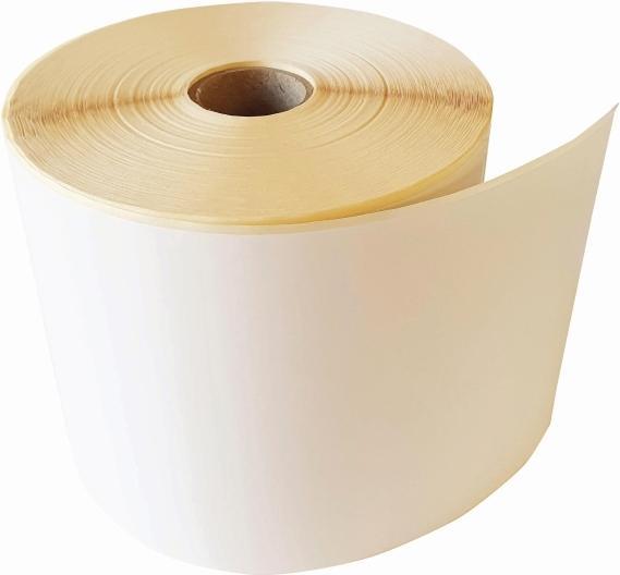 Produktbild Schades Thermoetiket 102x191mm hvid ECO universal fragtlabel - (350 stk. pr./rulle) (102 mm)