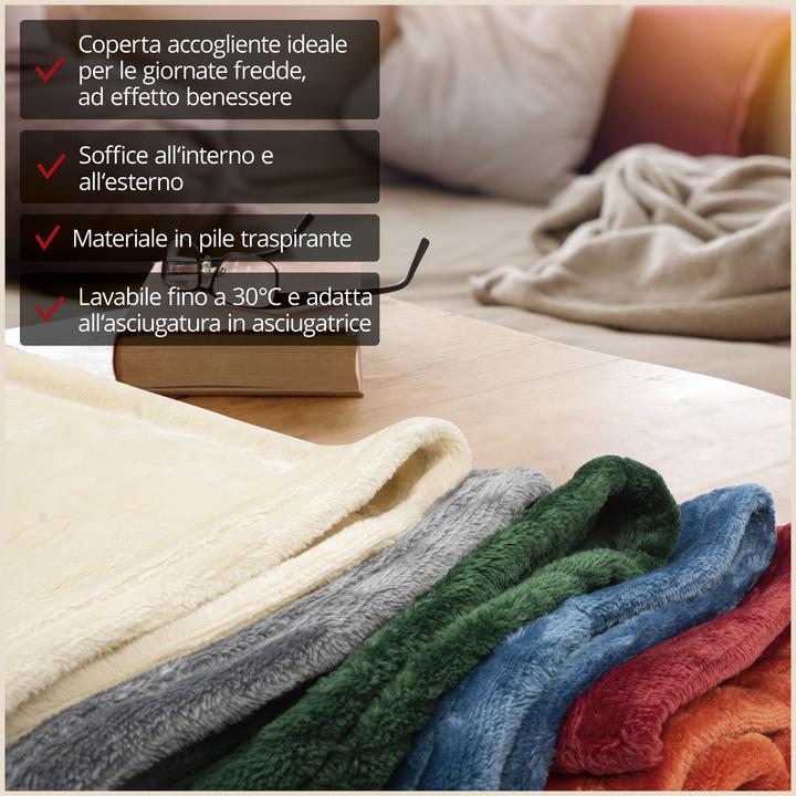 Image du produit Walser Kuscheldecke mit Ärmeln (180 x 150 cm)