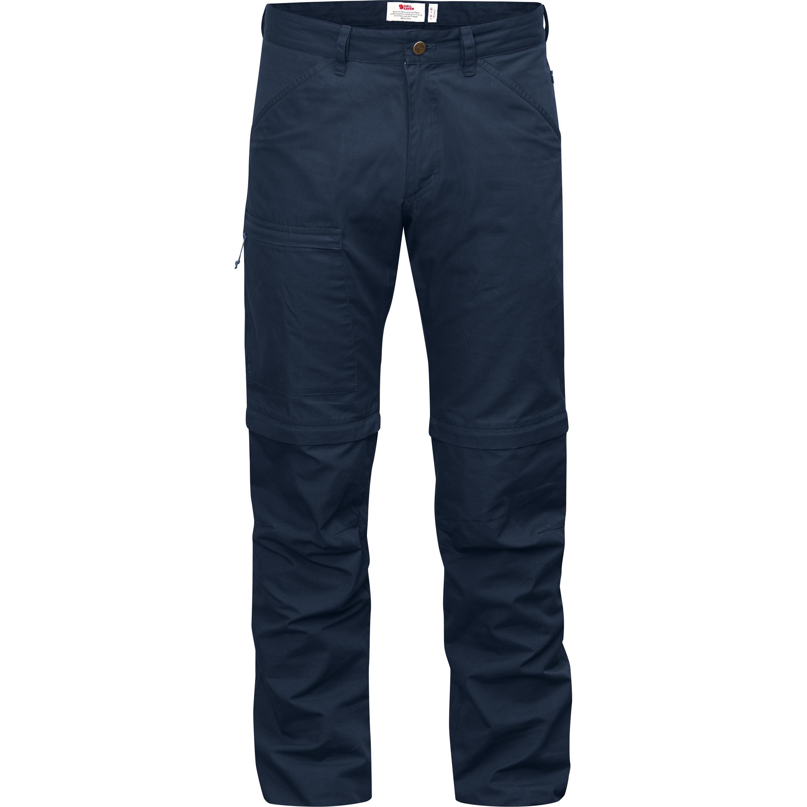 Fjällräven, Herren, Outdoorhose, High Coast Zip-Off (52), Blau, 52